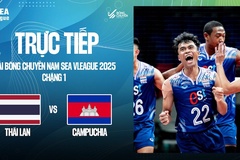 Link trực tiếp bóng chuyền nam SEA V.League hôm nay 13/7: Thái Lan vs Campuchia