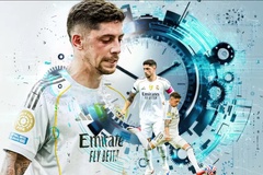Tiền vệ của Real Madrid gây kinh ngạc về số trận và số phút trong một mùa giải