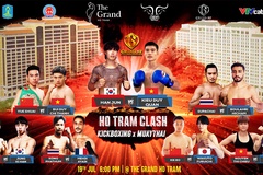 Võ sĩ bất bại Kiều Duy Quân đối đầu kickboxer Hàn Quốc tại Grand Strike Force Vol.3