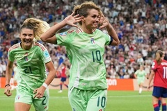 Kết quả bóng đá nữ châu Âu Euro 2025 hôm nay mới nhất: Italia vào bán kết