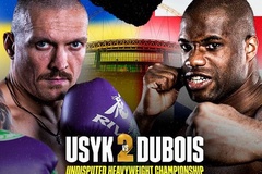Ngày giờ thi đấu chính thức trận Usyk vs Dubois 2