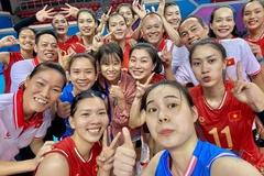 Đội tuyển bóng chuyền nữ Việt Nam vào bán kết Thượng Hải Future Star chạm trán Hà Lan