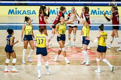 Huỷ diệt Đức sau 3 set, Brazil tái đấu Nhật Bản ở bán kết VNL 2025