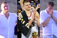 Video: Nikola Jokic đoạt cúp NBA cũng không rơi nước mắt như vô địch giải đấu này
