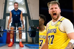 Luka Doncic xuất hiện với ngoại hình siêu ốm sau màn "độ body" trong mùa hè