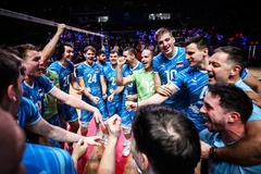 Bóng chuyền Slovenia gây sốc tại VNL 2025, biến đội tuyển Pháp thành cựu vương