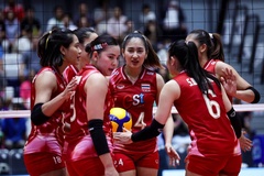 Thái Lan vất vả thắng Philippines, Việt Nam tạm thời vươn lên đẫn đầu SEA V.League nữ 2025