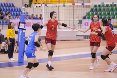 Bóng chuyền nữ Việt Nam khởi đầu suôn sẻ ở chặng 2 SEA V.League nữ 2025
