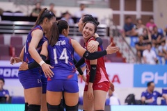 Thái Lan thắng chóng vánh Indonesia trong trận mở màn chặng 2 SEA V.League nữ 2025