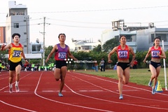 Nữ hoàng tốc độ đánh bại Trần Thị Nhi Yến và Lê Tú Chinh vô địch chạy 100m nữ quốc gia