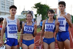 Bảng tổng sắp huy chương giải Vô địch Điền kinh quốc gia 2025