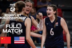 Link trực tiếp giải bóng chuyền U21 vô địch thế giới hôm nay: Trung Quốc vs Mỹ