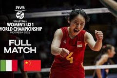 Link trực tiếp giải bóng chuyền U21 vô địch thế giới hôm nay: Trung Quốc vs Ý