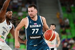 Luka Doncic suýt có triple-double 28 điểm, Slovenia thắng trận giao hữu đầu tiên trước EuroBasket 2025
