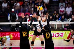 Bóng chuyền nữ Thái Lan thắng lợi tưng bừng trong trận ra quân WCH 2025