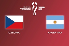 Link trực tiếp giải bóng chuyền vô địch thế giới hôm nay: Cộng Hoà Séc vs Argentina
