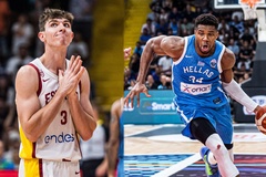 Á Thần Giannis rực cháy, Tây Ban Nha bị Hy Lạp biến thành cựu vương tại EuroBasket 2025
