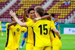 Sau nỗi đau Lebanon, U23 Malaysia bùng nổ với chiến thắng 7 sao