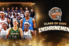 Lễ vinh danh huyền thoại bóng rổ Naismith 2025: Carmelo Anthony và Dwight Howard góp mặt