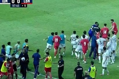 Sao nhập tịch gốc Hà Lan châm ngòi, cầu thủ Indonesia và Lebanon suýt đánh nhau