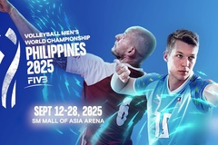 Giải bóng chuyền nam vô địch thế giới sẵn sàng khởi tranh tại Philippines