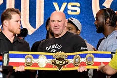 Dana White lên tiếng về "tiền thu lao trăm triệu đô la" ở trận Canelo vs Crawford