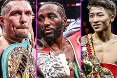 Tranh cãi vị trí võ sỹ boxing số 1 thế giới giữa Usyk và Crawford cùng Inoue