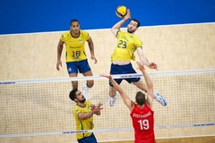 Chung nỗi đau với Pháp và Nhật Bản, Brazil gây sốc khi chia tay giải bóng chuyền vô địch thế giới