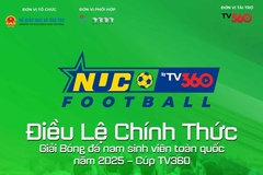 Điều lệ Giải Bóng đá nam sinh viên toàn quốc năm 2025 – Cúp TV360