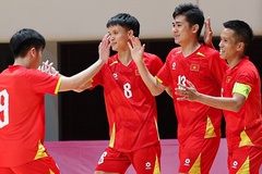 Futsal Việt Nam vùi dập đối thủ kém 97 bậc ở vòng loại châu Á 2026