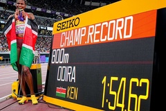 Top kỷ lục "khủng" nhất giải Vô địch điền kinh thế giới 2025