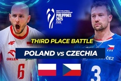 Link trực tiếp tranh hạng 3 giải bóng chuyền vô địch thế giới hôm nay: Ba Lan vs Cộng Hoà Séc