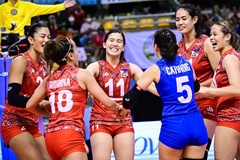 Bóng chuyền nữ Philippines giành tấm vé sớm 4 năm tham dự giải vô địch thế giới