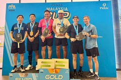Chức vô địch đầy bất ngờ của hai VĐV U50 Việt Nam tại PPA Tour Asia Malaysia Cup 2025