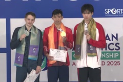 Đông Nam Á chỉ có Việt Nam giành HCV ở giải bơi châu Á 2025