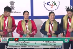 Vì sao chỉ cán đích thứ 5, bơi tiếp sức Việt Nam vẫn giành HCĐ lịch sử châu Á?