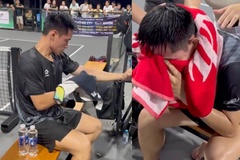 Trương Vinh Hiển bật khóc khi đăng quang giải đôi nam Pickleball