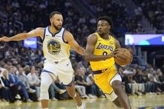 Stephen Curry "cháy" sớm, Golden State Warriors nối dài mạch thua của Los Angeles Lakers