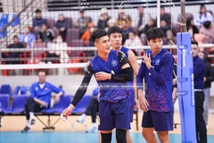 Giành chiến thắng quý hơn vàng, bóng chuyền nam Hà Nội hồi sinh cơ hội trụ hạng