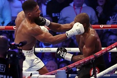 Anthony Joshua tái hiện trận boxing kinh điển trước khi so găng Tyson Fury