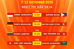 Trực tiếp Hanoi Open Pool ngày 9/10: Nguyen Anh Tuan vs Niklas Dohr