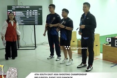Phạm Quang Huy tiếp tục có HCĐ ở giải Bắn súng Đông Nam Á 2025
