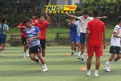 Rộn ràng và khí thế trước giờ bóng lăn Vòng loại Giải bóng đá nam sinh viên toàn quốc 2025 – Cúp TV360