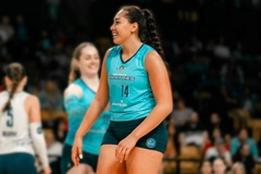 Bóng chuyền nữ Hà Nội đón ngoại binh Mỹ Adora Anae, sẵn sàng cho vòng chung kết hạng A