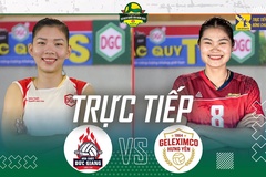 Link trực tiếp giải bóng chuyền VĐQG hôm nay: Hoá chất Đức Giang vs Geleximco Hưng Yên