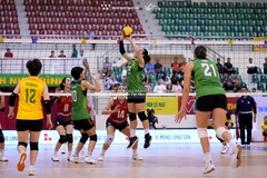Lội ngược dòng ngoạn mục, VTV Bình Điền Long An lần thứ 6 lên ngôi giải bóng chuyền VĐQG