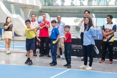Chiến dịch thúc đẩy pickleball để giảm thời gian phụ thuộc vào thiết bị điện tử của trẻ em