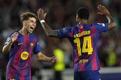 Fermin và Rashford vươn lên cùng Ferran Torres dẫn đầu danh sách ghi bàn của Barca