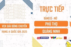 Link trực tiếp VCK bóng chuyền hạng A hôm nay: Quảng Ninh vs Phú Thọ