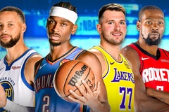 Luka Doncic, Stephen Curry cùng SGA và Kevin Durant phá kỷ lục 15 năm ở NBA